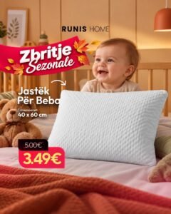 Jastëk për Bebe 40x60 cm